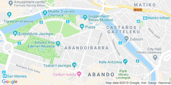 Mapa dirección The Rombo Code - Bilbao